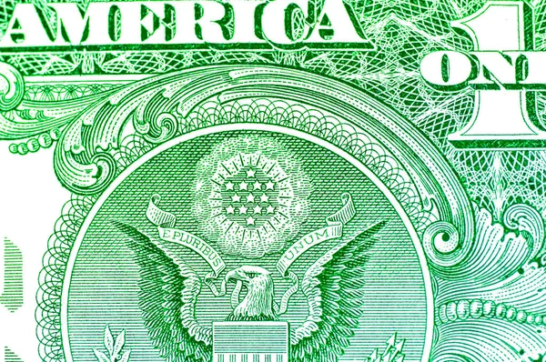 Close Uma Nota Dólar Dos Estados Unidos América Usd Currency — Fotografia de Stock