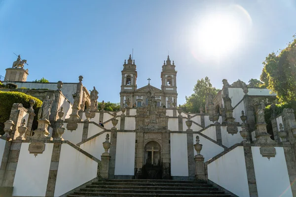 Braga Portugal Jun 2019 Ένα Εξαιρετικό Πλάνο Του Bom Jesus — Φωτογραφία Αρχείου