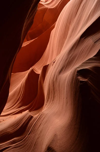 Una Hermosa Vista Del Famoso Antelope Canyon Arizona — Foto de Stock