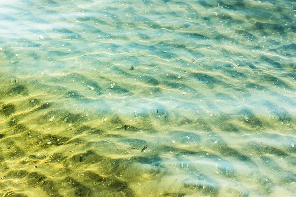 Крупним Планом Знімок Хвилястої Поверхні Води — стокове фото