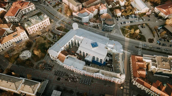 Aerial Shot Riga Latvia — 图库照片