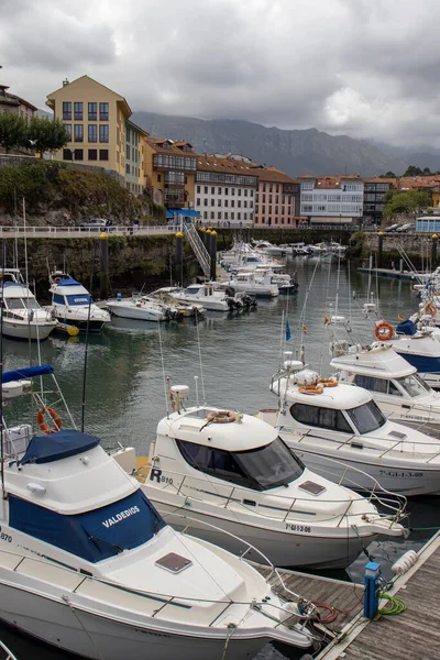 Lanes Spanien Oktober 2020 Der Hafen Von Llanes Asturien Spanien — Stockfoto