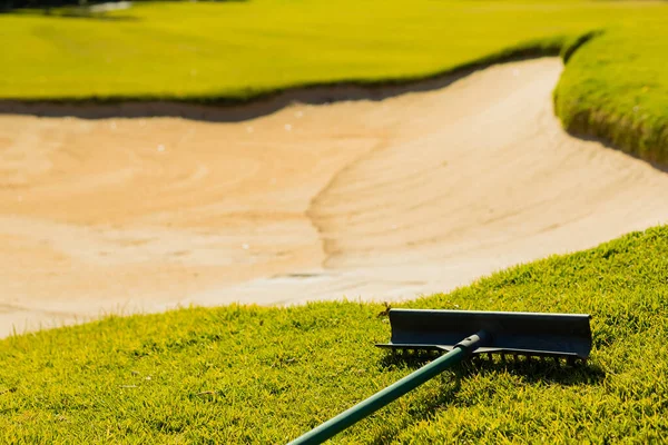 Cortador Grama Grama Verde Playground Golfe — Fotografia de Stock