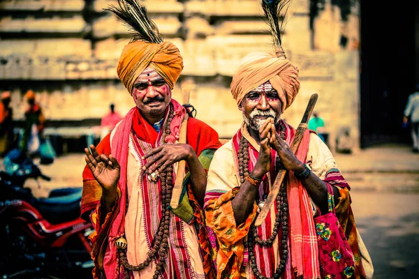 Hamp India Nov 2014 Vibrant Streets Ancient Temples Hampi Karnataka — 图库照片