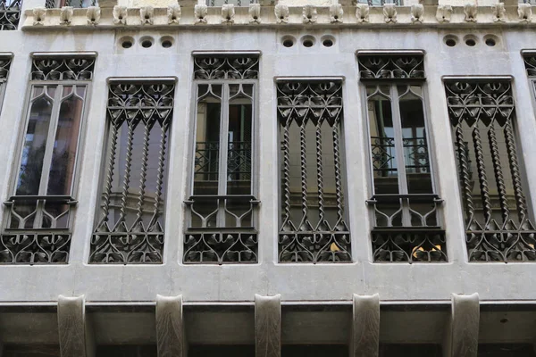 Beautifu Shot Palau Guell Mansion Barcelona Catalonia Spain — Stock Photo, Image