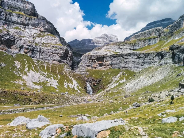 Uma Bela Foto Parque Nacional Ordesa Monte Perdido — Fotografia de Stock