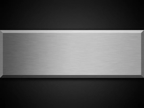 Primo Piano Barone Alluminio Spazzolato Uno Sfondo Fibra Carbonio — Foto Stock