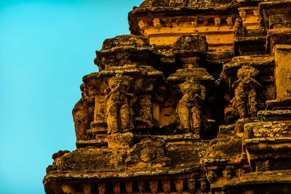 Hamp Índia Novembro 2014 Ruas Vibrantes Templos Antigos Hampi Karnataka — Fotografia de Stock