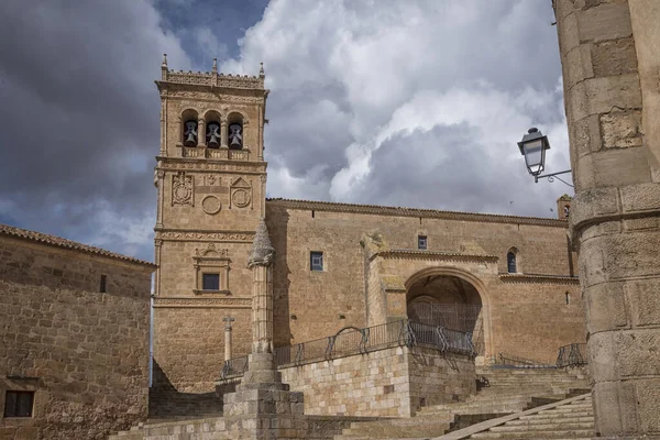 Den Vackra Arkitekturen Moron Almazan Soria Castilla Leon Spanien — Stockfoto