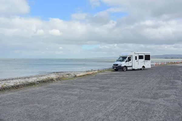 Auck Nova Zelândia Dec 2020 Vista Autocaravanas Caravanas Ray Rest — Fotografia de Stock