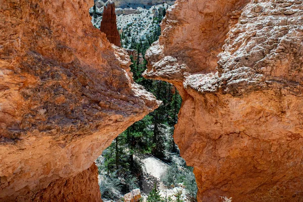 Gyönyörű Felvétel Bryce Canyon Nemzeti Parkról Utah Ban Usa — Stock Fotó