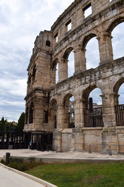 Sebuah Gambar Yang Indah Dari Pula Arena Pula Kroasia — Stok Foto