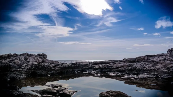이스트란 도에서 남쪽에 그림같이 아름다운 곶이다 — 스톡 사진