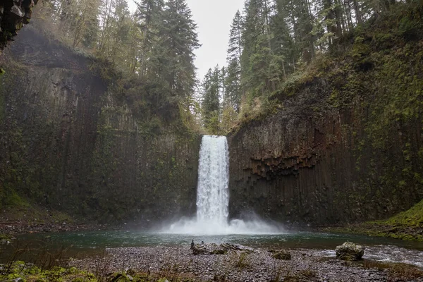 Beautiful Shot Abiqua Falls Oregon — Stock Photo, Image