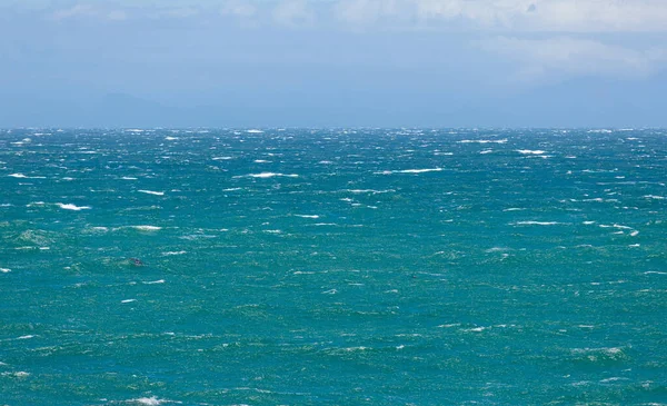 Una Vista Increíble Del Océano Atlántico Ciudad Cape — Foto de Stock