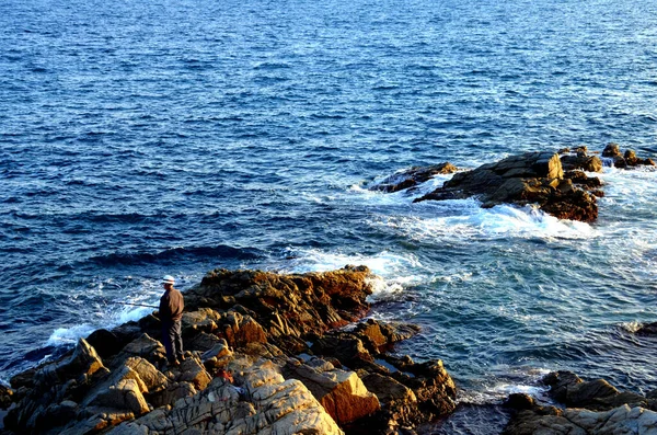 Bella Vista Sulla Costa Del Mare — Foto Stock