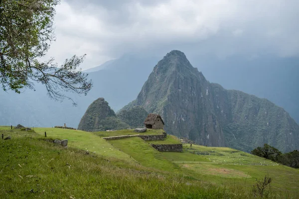 Beau Cliché Une Vieille Ville Machu Picchu Pérou — Photo