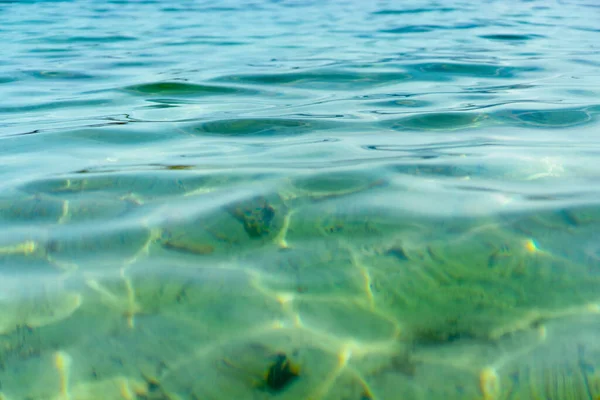 Det Kristallklara Och Turkosa Vattnet Medelhavet Mallorca Spanien — Stockfoto