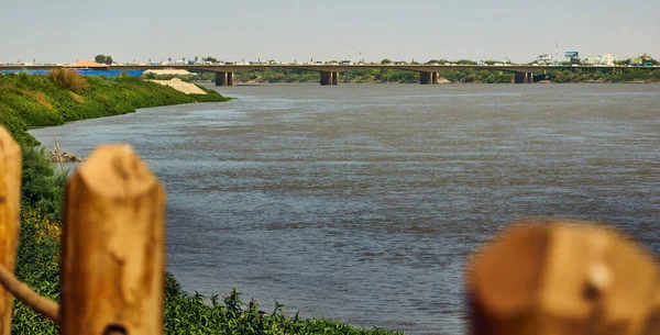 Beautiful Shot Empty Nile Sudan — Stock Photo, Image