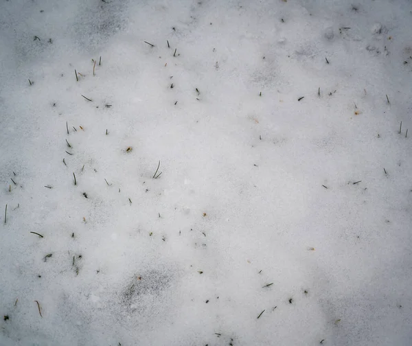 Widok Góry Tekstury Śniegu Tła — Zdjęcie stockowe