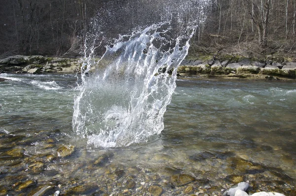 Вода Висохла Річки — стокове фото