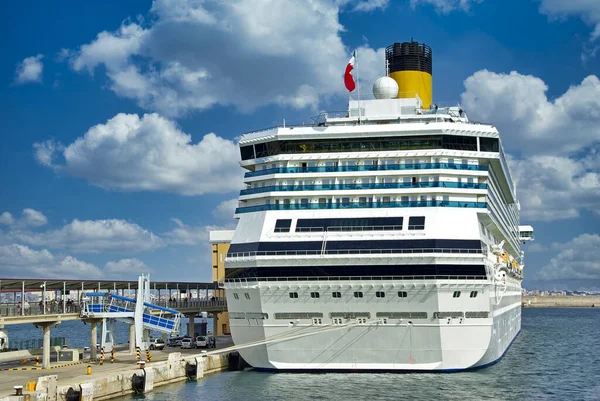 Bateau Croisière Amarré Palma Majorque Espagne — Photo