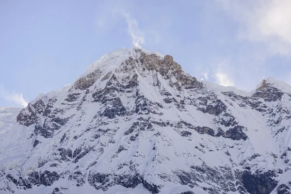 Beautiful Shot Snowy Mountain — Stock Photo, Image