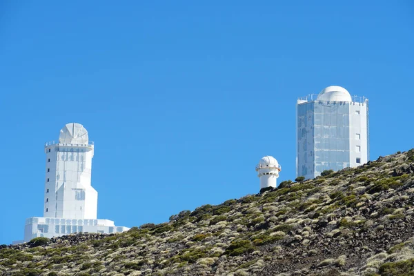 Een Prachtige Opname Van Teide Observatory Tenerife Spanje — Stockfoto