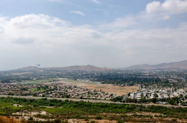 Kilátás Riverside Kalifornia Mount Rubidoux — Stock Fotó