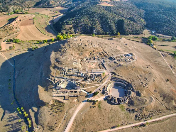 Park Archeologiczny Rzymskie Ruiny Cuenca Hiszpania — Zdjęcie stockowe