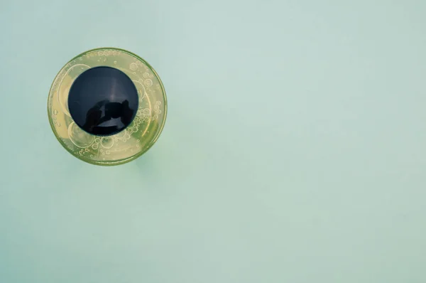 Una Botella Jabón Líquido Aislado Sobre Fondo Gris —  Fotos de Stock