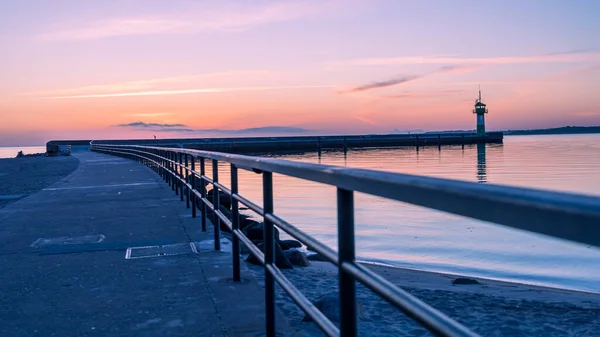 夕暮れ時のバルト海の美しい景色 — ストック写真