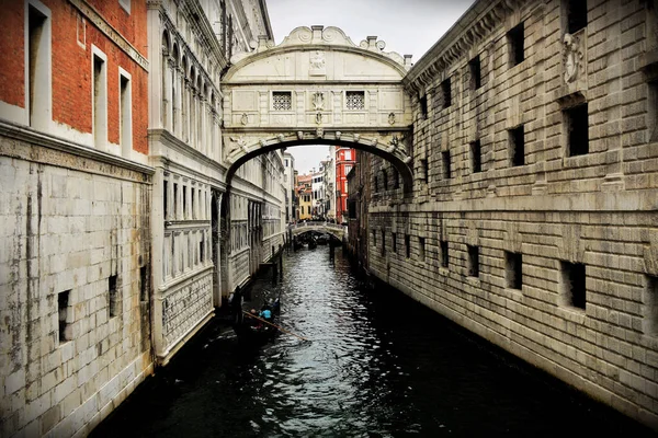 Venise Italie Février 2016 Pont Des Soupirs Ponte Dei Sospiri — Photo