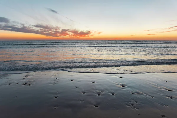 Gün Batımında Cadiz Büyüleyici Bir Sahil Manzarası — Stok fotoğraf