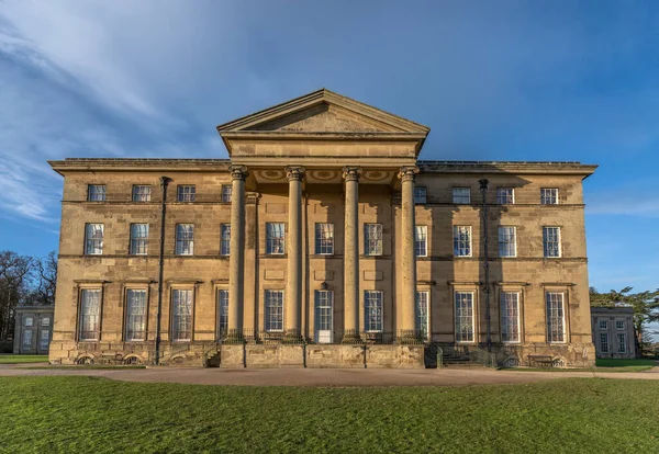 Primer Plano Una Casa Campo Inglesa Attingham Park Shrewsbury Inglaterra —  Fotos de Stock