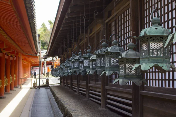 Templo Kasuga Taisha Nara Japão — Fotografia de Stock