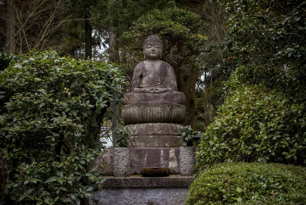 京都Ryoanji的佛像 — 图库照片