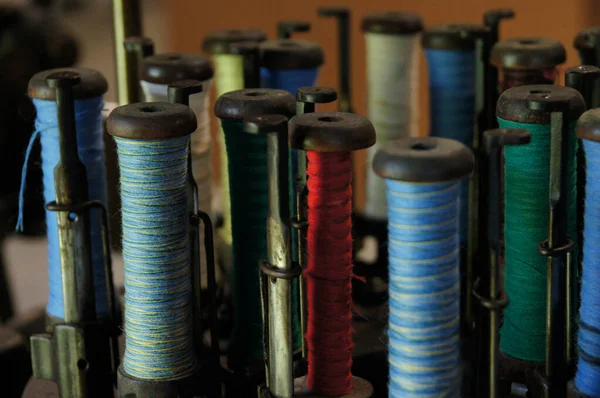 Bejar Spain Jan 2021 Огляд Великою Кількістю Старих Машин Текстильному — стокове фото