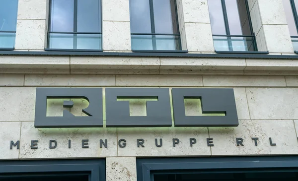 Berlin Germany May 2020 Germany May 2020 Logo Building Rtl — Stock Photo, Image