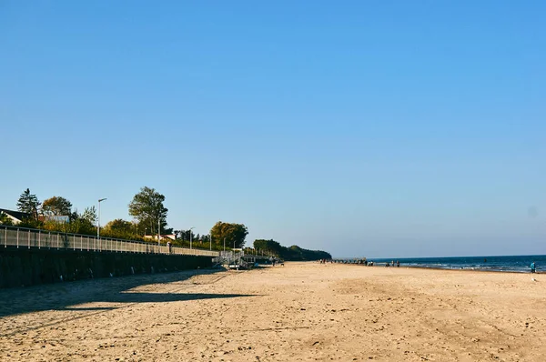 Піщаний Пляж Сарбіново Польща — стокове фото