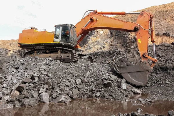 Eine Große Maschine Für Den Mangan Bergbau Südafrika — Stockfoto