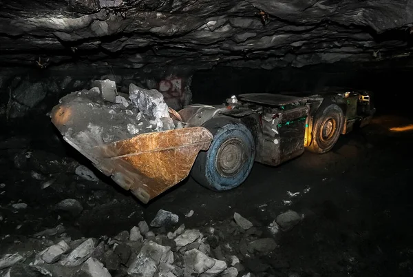 Eine Maschine Einer Mine Für Platinum Mining Südafrika — Stockfoto