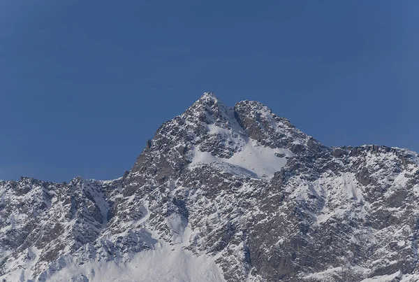 Een Prachtig Uitzicht Mutspitze Monte Muta Berg Gelegen Nabij Merano — Stockfoto