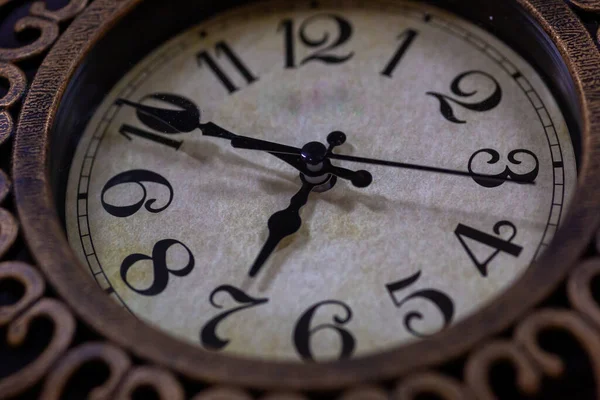 코너가 시계의 선택적 시간의 — 스톡 사진