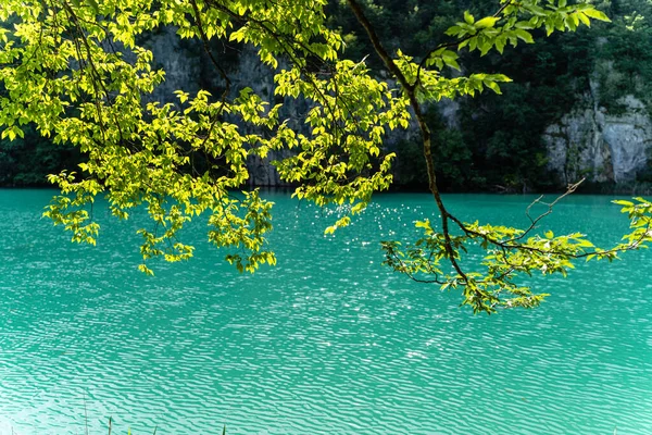 Beautiful Shot Plitvice Lakes Croatia — Stock Photo, Image