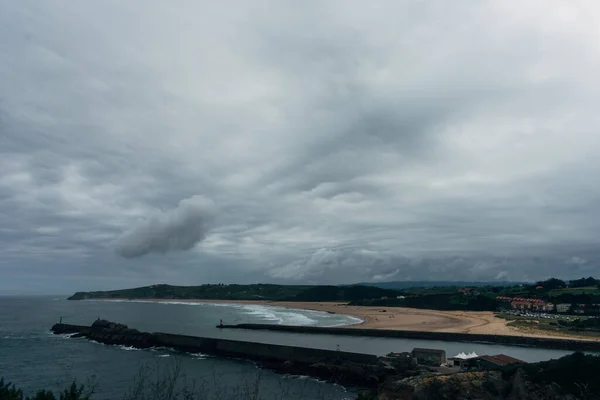 Ein Schöner Blick Vom Leuchtturm Punta Silla San Vicente Barquera — Stockfoto