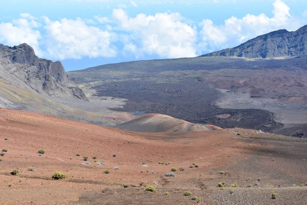 Eine Malerische Landschaft Des Vulkans East Maui Auf Der Hawaiianischen — Stockfoto