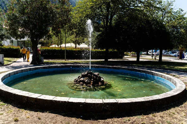 Una Fuente Casco Antiguo Kotor Montenegroin Casco Antiguo Kotor Montenegro — Foto de Stock