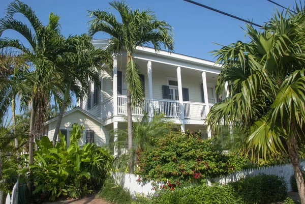 Key West Estados Unidos Abr 2011 Casa Estilo Sureño Key —  Fotos de Stock