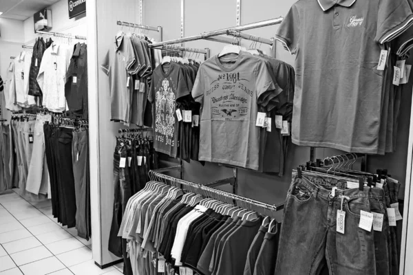 Johannesburg Sudáfrica 2021 Johannesburgo Sudáfrica 2011 Interior Una Tienda Ropa — Foto de Stock